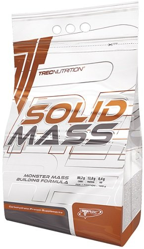 Trec Nutrition Solid Mass Gainer na masę Truskawkowy 3000g