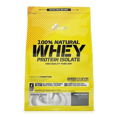 100% Natural Whey Protein Isolate, Natural - 600g