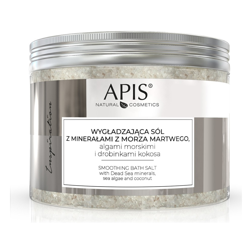 Apis Inspiration Wygładzająca Sól do Kąpieli z Minerałami z Morza Martwego 650g