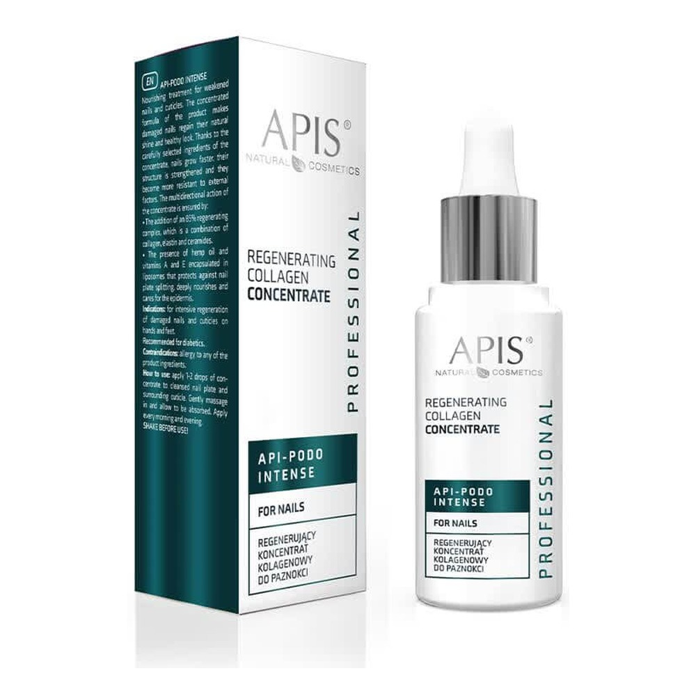 Apis Api-Podo Intense Regenerujący Koncentrat Kolagenowy do Paznokci 30ml