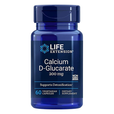 Calcium D-Glucarate, 200mg - 60 vcaps