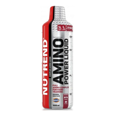 Nutrend Amino Power Liquid Aminokwasy w Płynie na Wzrost Mięśni 1000ml