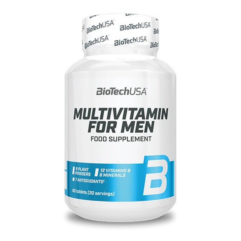 BioTechUSA Multivitamin for Men Kompleksowy Suplement dla Mężczyzn 60 Tabletek
