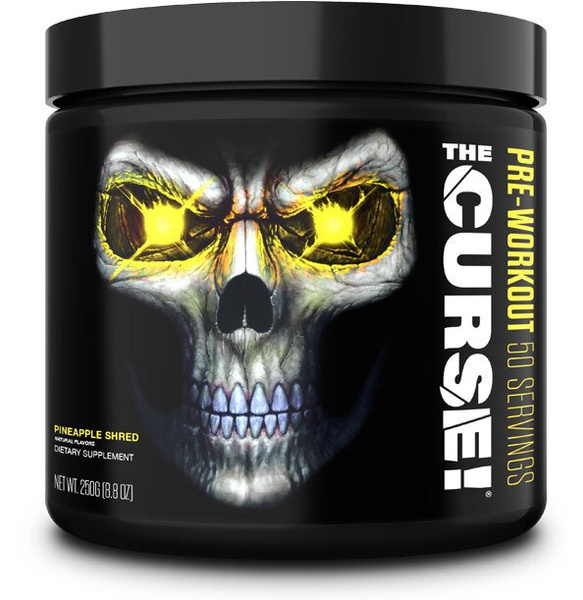 JNX Sports The Curse! Przedtreningówka w Proszku na Energię i Pompę Mięśniową Ananasowa 250g