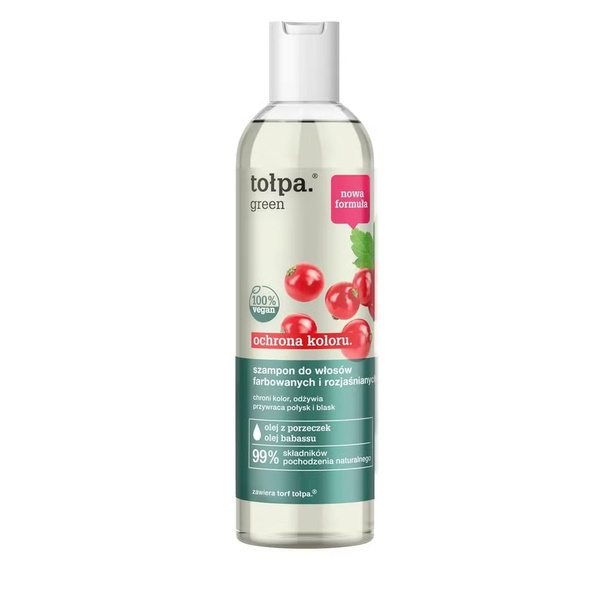 Tolpa Green Szampon Ochronny do Włosów Farbowanych i Rozjaśnianych 300ml