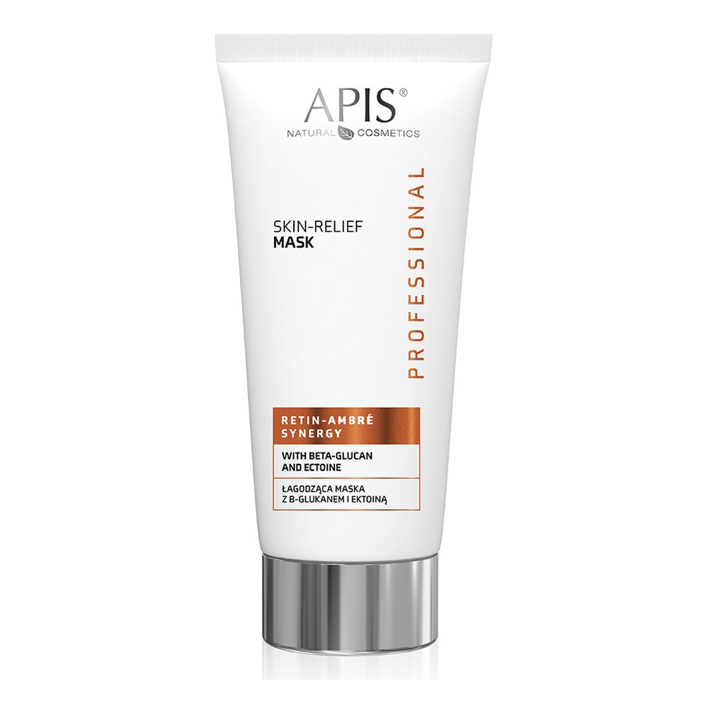 Apis Professional Retin Ambre Synergy Łagodząca Maska z Beta-Glukanem i Ektoiną dla Skóry Podrażnionej 200ml