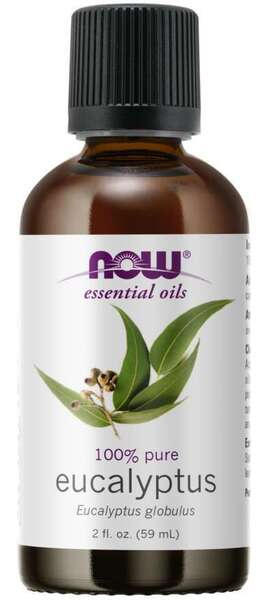 NOW Foods Olejek Eukaliptusowy Eteryczny Do Aromaterapii 59ml