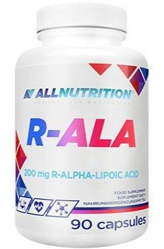 Allnutrition R-ALA 200mg Suplement z Kwasem Alfa-Liponowym 90 Kapsułek