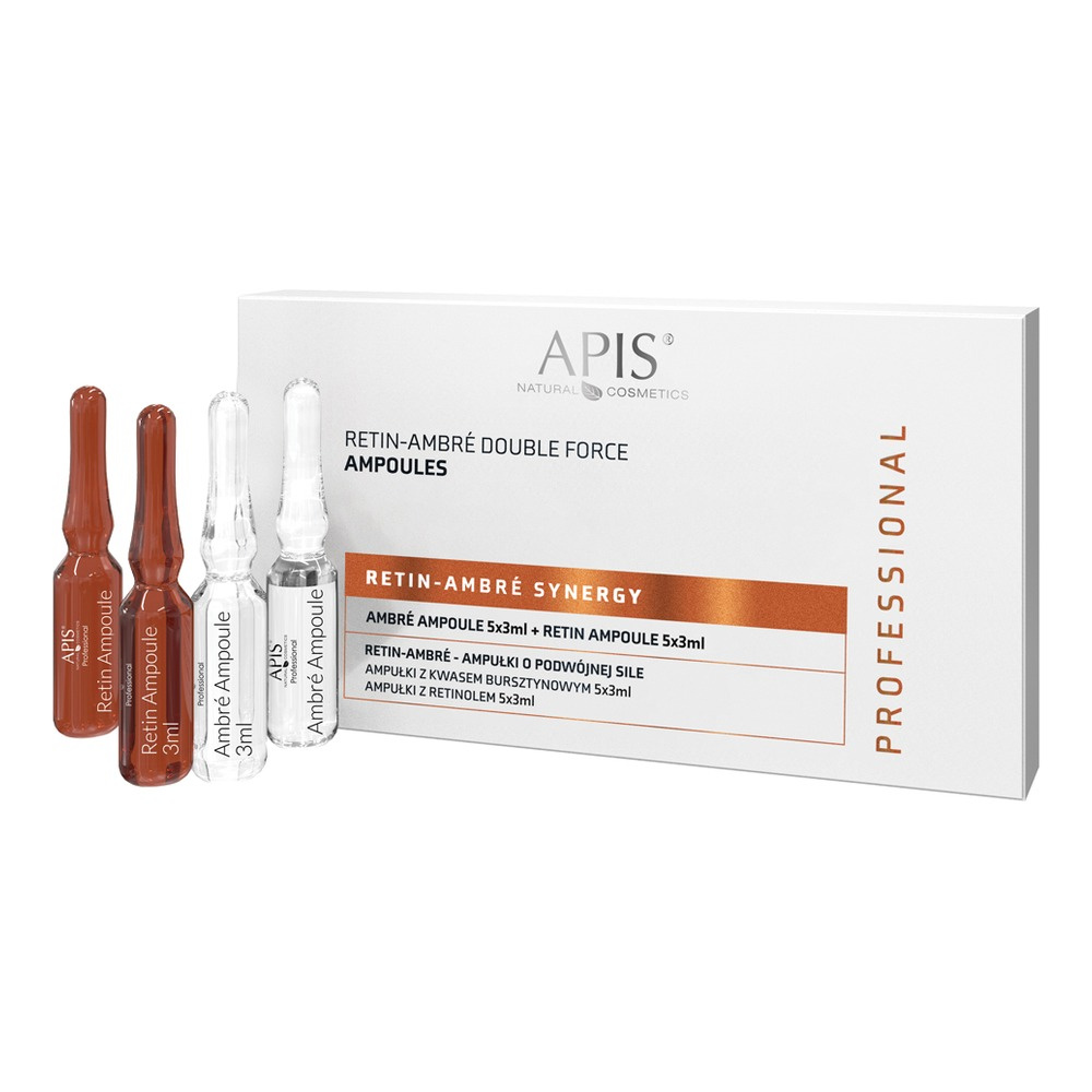 Apis Professional Retin-Ambre Synergy Double Strength Ampoules Ampułki o Podwójnej Sile dla Skóry Problemetycznej z Przebarwieniami 10x3ml