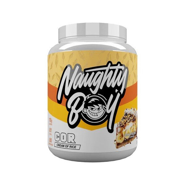 Naughty Boy Cream of Rice Krem Ryżowy Banoffee Pie Źródło Węglowodanów 2000g