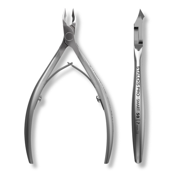 Staleks Pro Profesjonalne Cążki do Skórek SMART 50 7mm 1 Sztuka