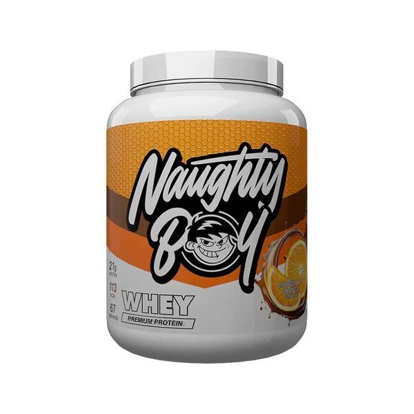 Naughty Boy Advanced Whey Koncentrat Białka Serwatkowego Czekolada Pomarańcza Na Wzrost i Regenerację Mięśni 2010g
