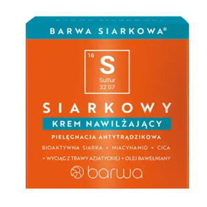 Barwa Siarkowa Antybakteryjny Krem Nawilżający na Dzień i Noc 50ml