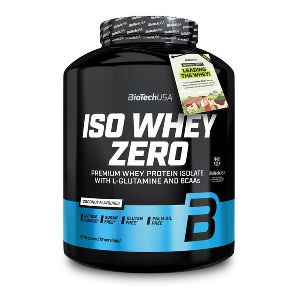 BioTechUSA Iso Whey Zero Kokos Izolat Białka Serwatkowego 1816g