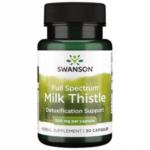Swanson Full Spectrum Milk Thistle Ostropest Plamisty 500mg 30 Kapsułek