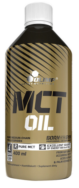 Olimp Olej MCT 400ml Źródło Energii dla Osób Aktywnych