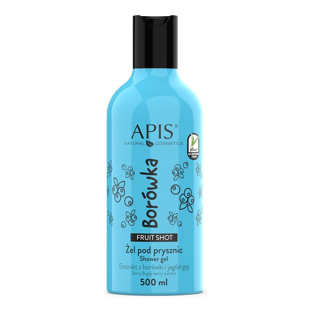 Apis Fruit Shot Borówka Żel Pod Prysznic 500ml