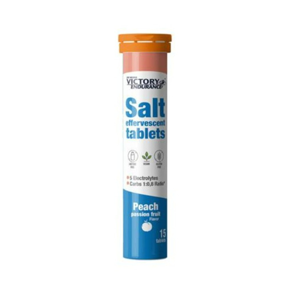 Joe Weider Victory Endurance Salt, Peach Passion Fruit - 15 effervescent tablets