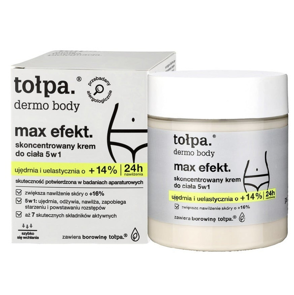 Tolpa Dermo Body Max Effect Skoncentrowany Krem Ujędrniający do Ciała 5w1 250ml