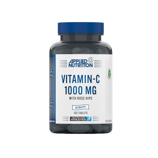 Applied Nutrition Witamina C z Dziką Różą 1000mg Na Wsparcie Odporności 100 Tabletek