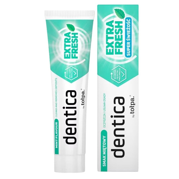 Tolpa Dentica Fresh Mint Pasta do Zębów Przeciw Próchnicy 100ml