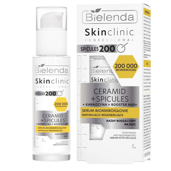 Bielenda Skin Clinic Professional Ceramid+ Spicules Serum Ujędrniająco-Regenerujące 30ml