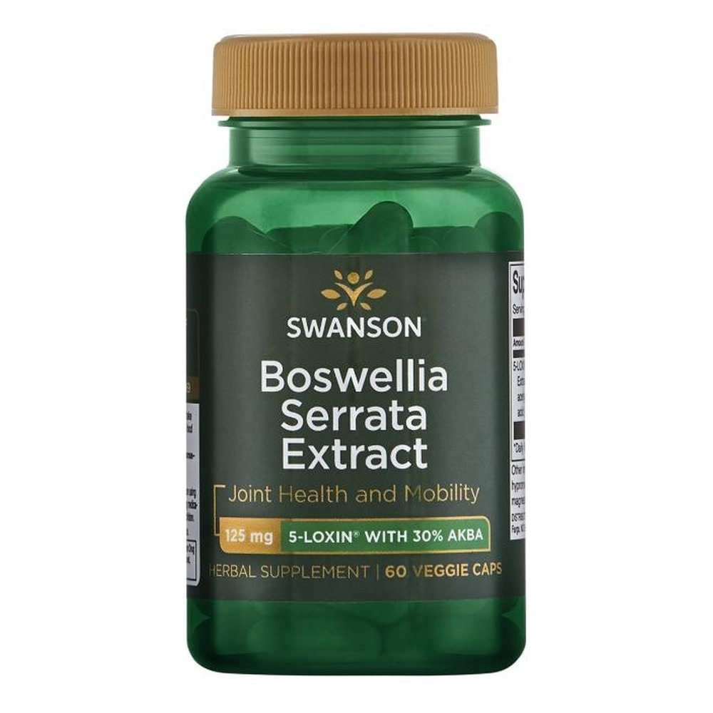 Swanson Boswellia Serrata Extract, 125mg - 60 vcaps