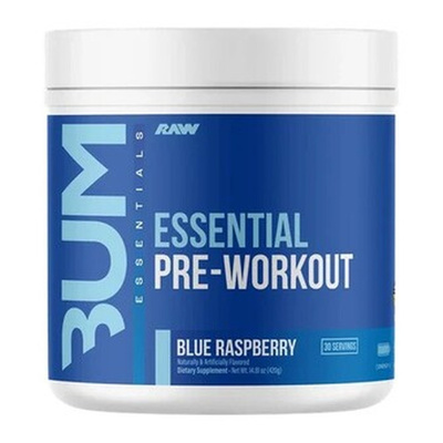 CBUM Essential Pre-Workout, Blue Raspberry - 408g