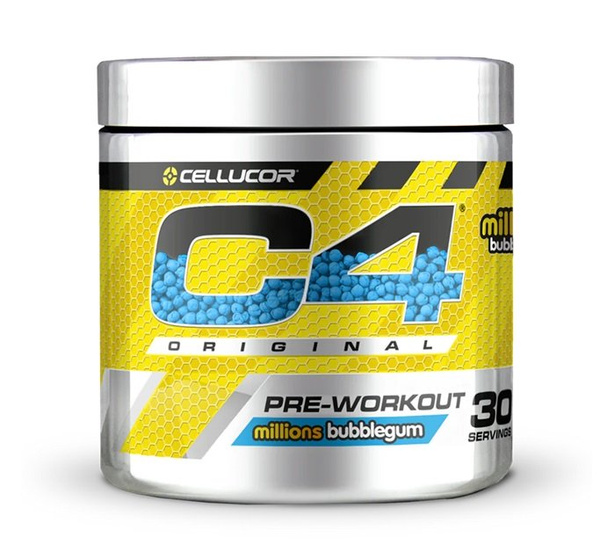 Cellucor C4 Original Millions Bubblegum Przedtreningówka w Proszku Na Energię i Wytrzymałość 198g