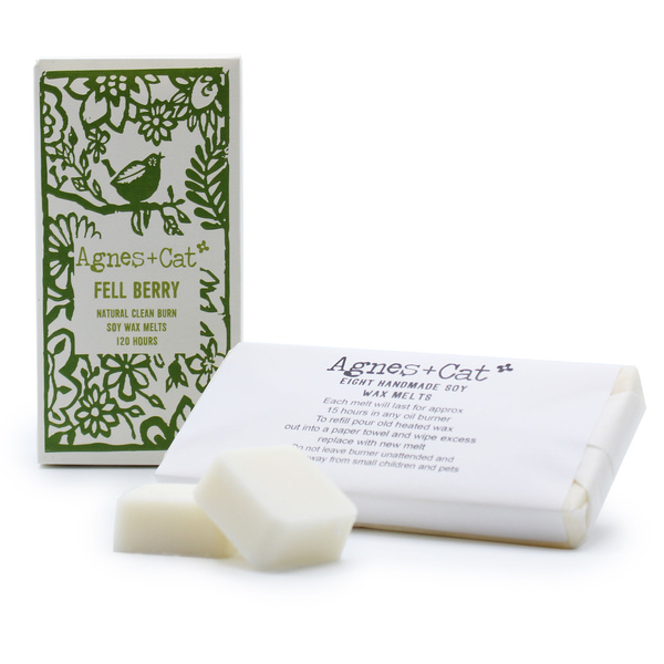 Agnes + Cat Box of 8 Wax Melts - Fell Berry