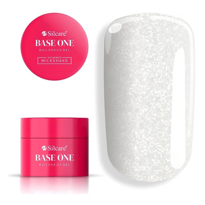 Silcare Base One żel budujący UV/LED Shimmer Milkshake 100g