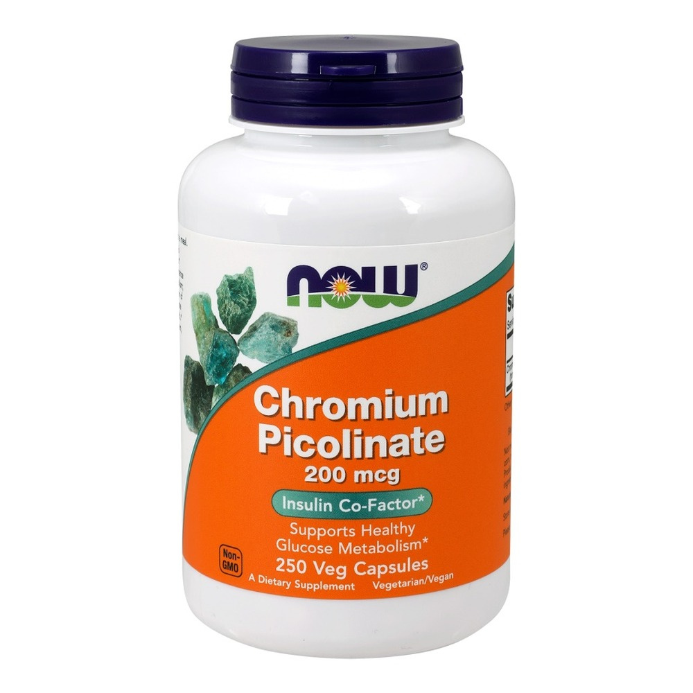 Chromium Picolinate, 200mcg - 250 vcaps