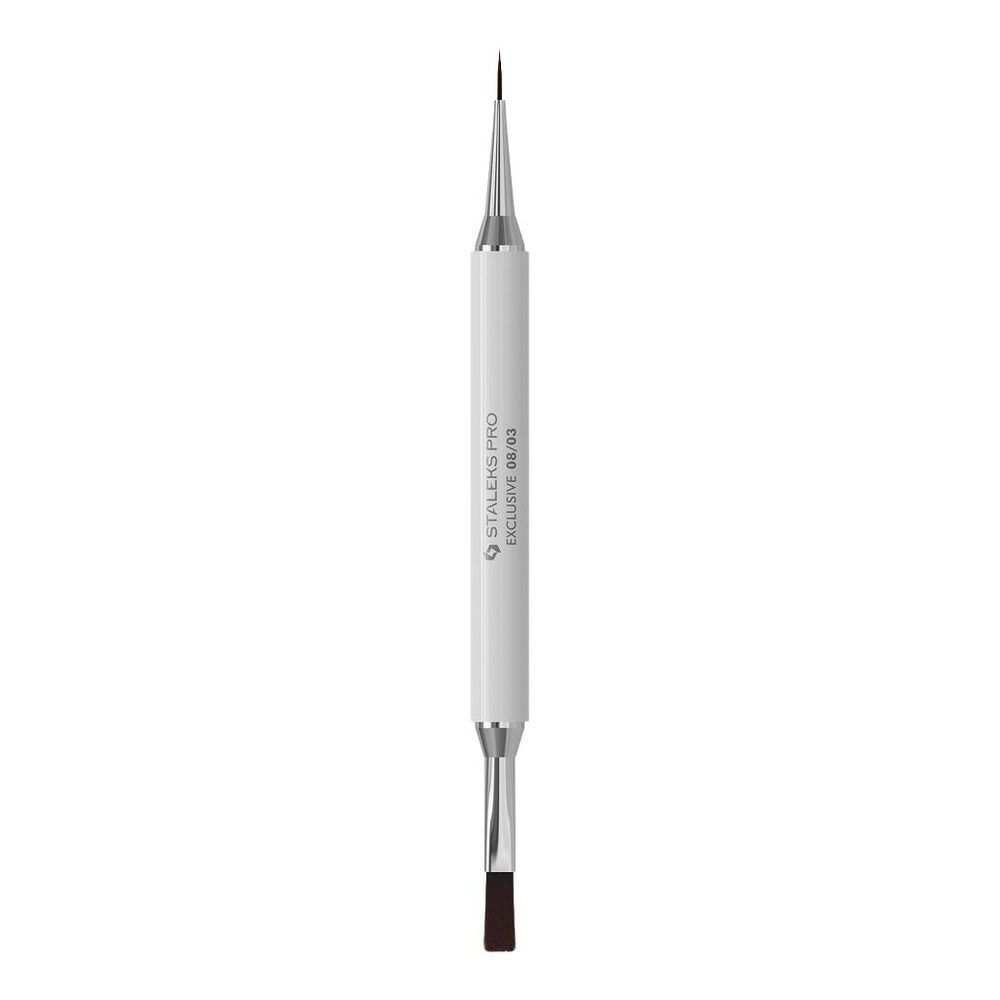 Staleks Exclusive 08/03 pędzelek do żelu 10 mm / liner 10 mm