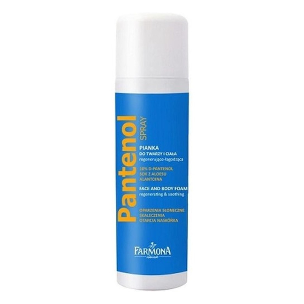 Farmona Panthenol Pianka do Twarzy i Ciała w Sprayu na Oparzenia Słoneczne 150ml