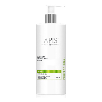 Apis Professional Acne Stop Mleczko Oczyszczające z Zieloną Herbatą 500ml