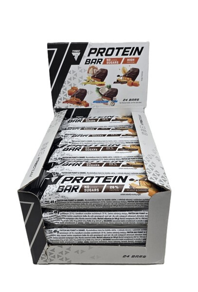 Protein Bar, Peanut & Caramel (EAN 5902114081515) - 24 x 49g