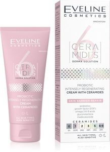 Eveline 6 Ceramides Silnie Regenerujący Krem Probiotyczny 50ml