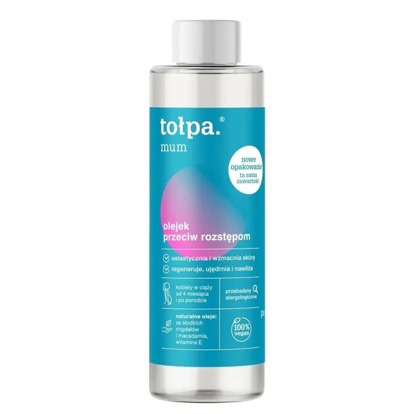 Tołpa Mum Olejek Przeciw Rozstępom dla Skóry Wrażliwej i Suchej 200ml
