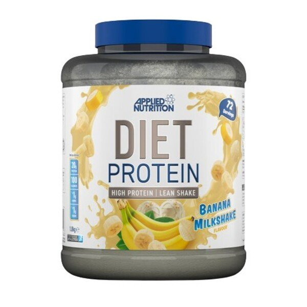 Applied Nutrition Diet Whey Odżywka Białkowa o Smaku Bananowym Na Kontrolę Wagi 1800g