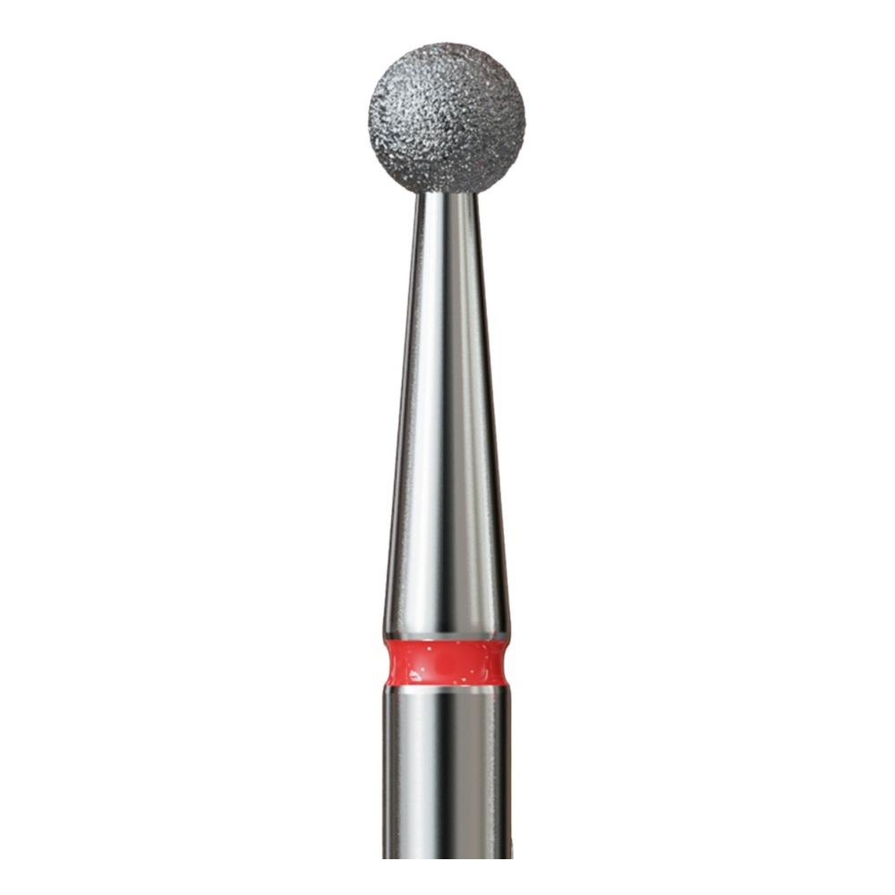 IQ Nails Diamentowy Frez do Paznokci w Kształcie Kuli Drobny 2,5mm do Manicure i Pedicure 001.514.025 1 Sztuka