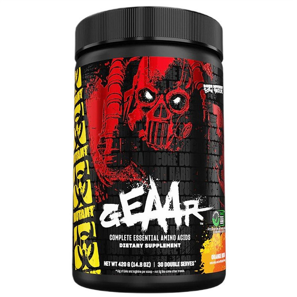 Mutant GEAAR Orange Rush Aminokwasy EAA w Proszku na Wzrost i Regenerację Mięśni 420g