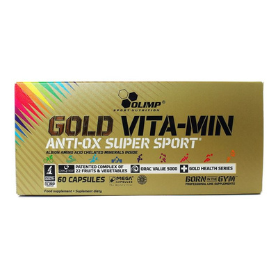 Gold VITA-MIN anti-OX super sport - 60 caps