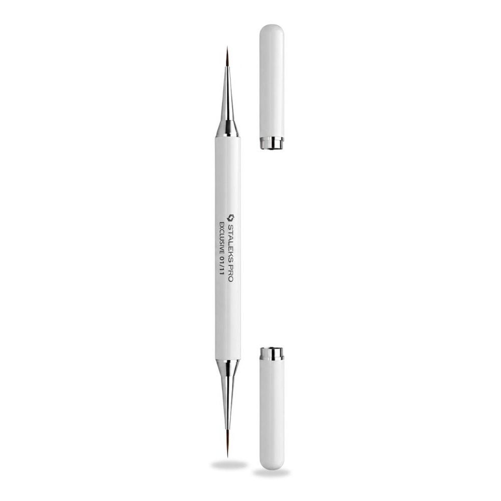 Staleks Exclusive 01/11 pędzelek do żelu 12 mm / liner 7 mm