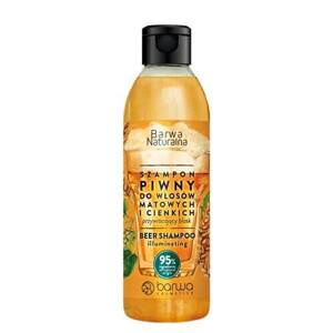Barwa Naturalna Przywracający Blask Szampon Piwny dla Włosów Matowych i Cienkich 300ml