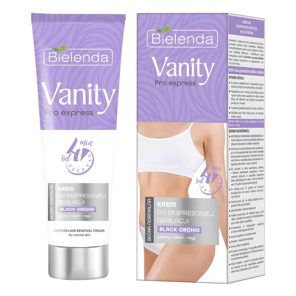 Bielenda Vanity Pro Express Krem do Depilacji z Czarną Orchideą Skóra Normalna 75ml