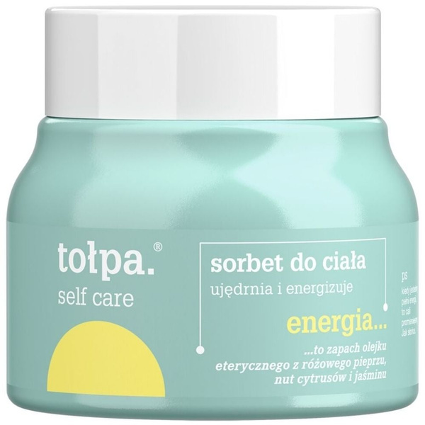 Tolpa Self Care Energetyzujący i Ujędrniający Sorbet do Ciała 250ml