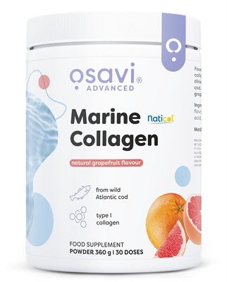 Osavi Kolagen Morski z Dzikiego Dorsza Grejpfrut 360g