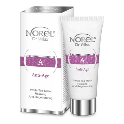 Norel Anti Age Relaksująca i Regenerująca Kremowa Maska Zawierająca Ekstrakt z Białej Herbaty 100ml