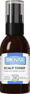 Biovax Prebiotic Tonik do Skóry Głowy Regeneracja Suchych Włosów 100ml