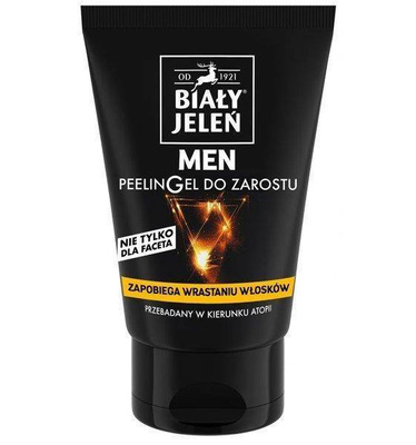 BIAŁY JELEŃ MEN PeelinGel do zarostu 100 ml 